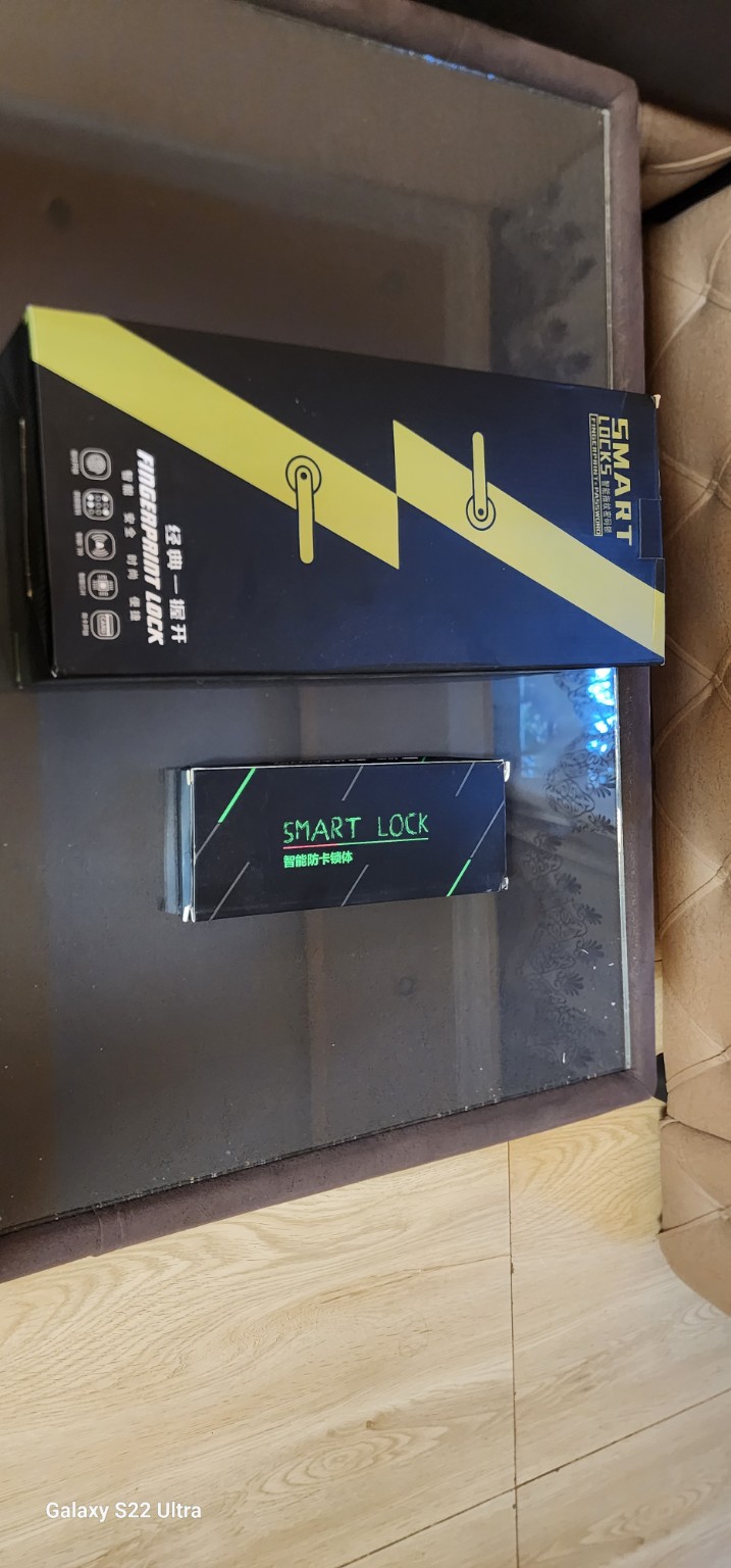Smart door lock package